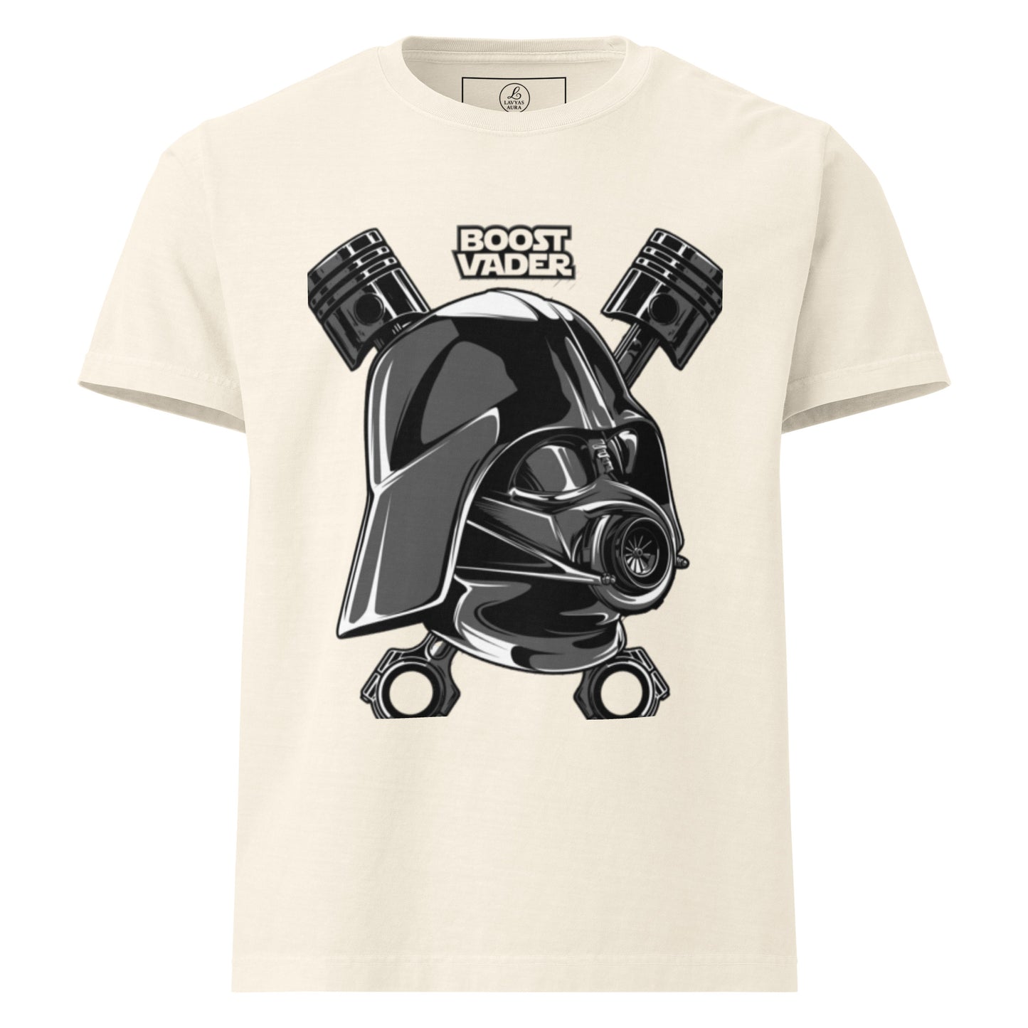 Front view of unisex oversized streetwear t-shirt USA style