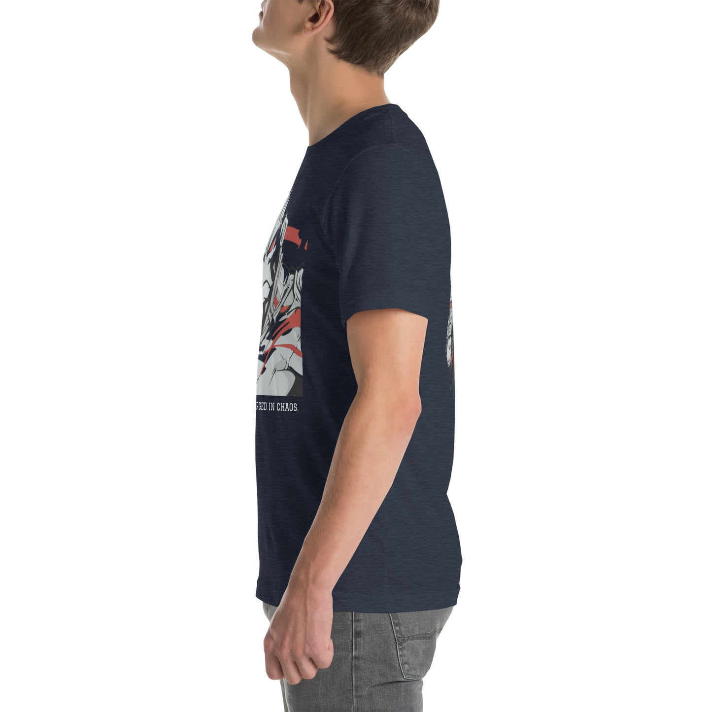 Unisex essential cotton t-shirt USA fit by Lavyas Aura