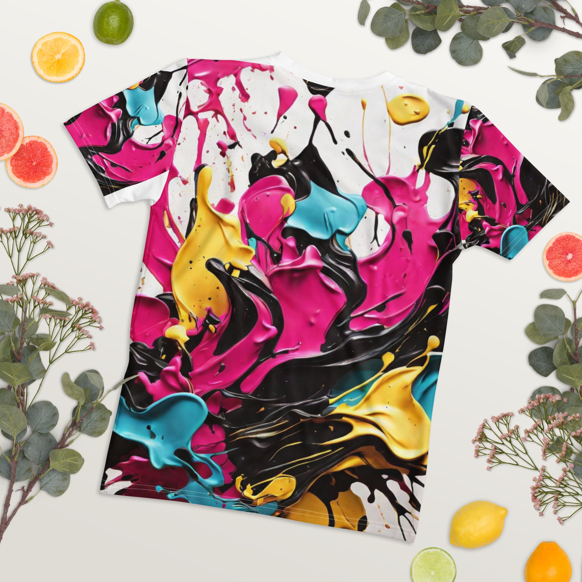 Women's USA-style t-shirt cotton breathable