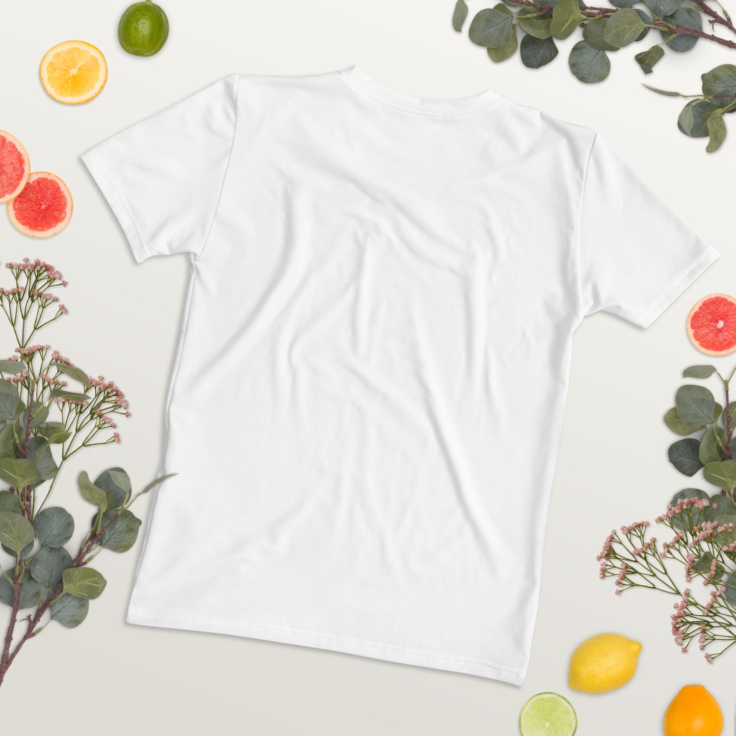 Classic fit white t-shirt for women