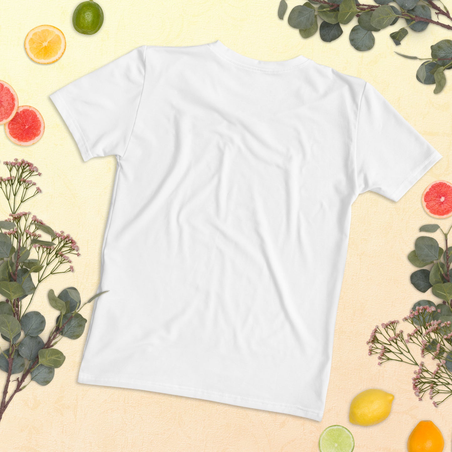 Classic fit white t-shirt for women
