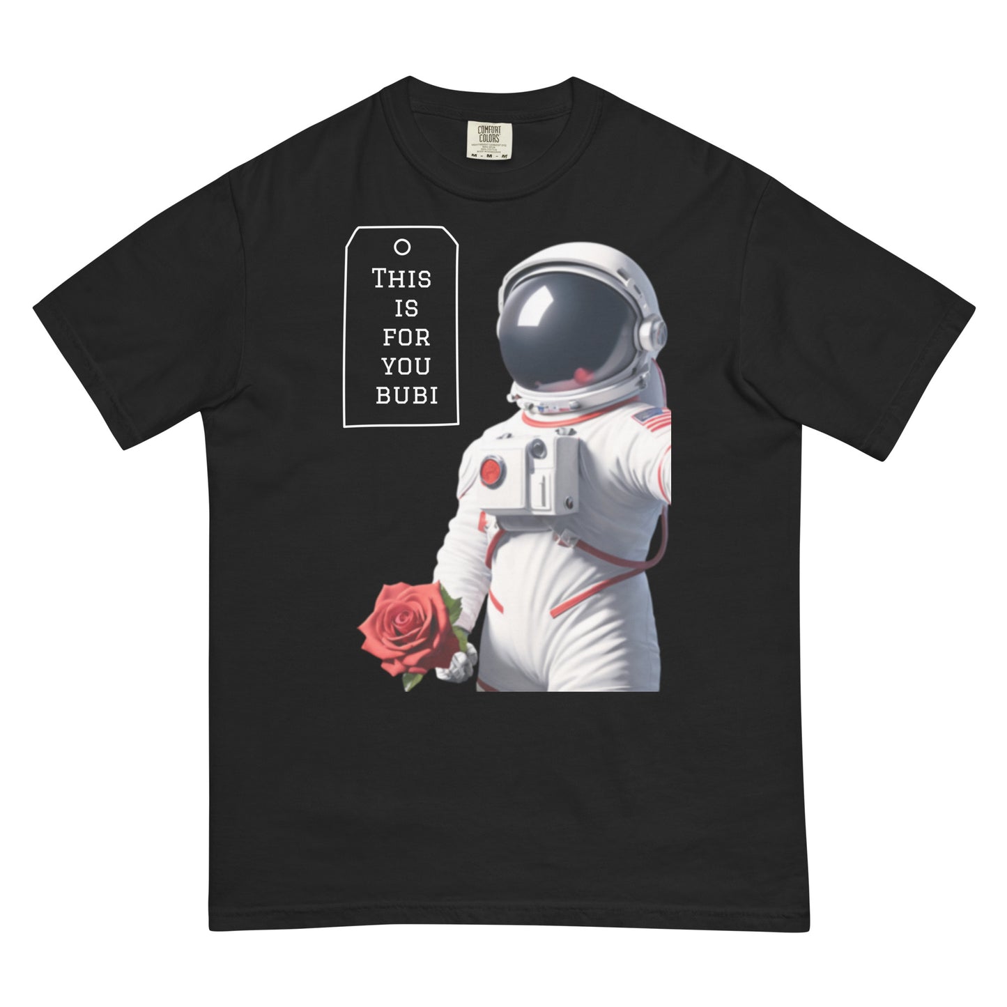 Heavy cotton relaxed fit t-shirt garment dyed USA edition