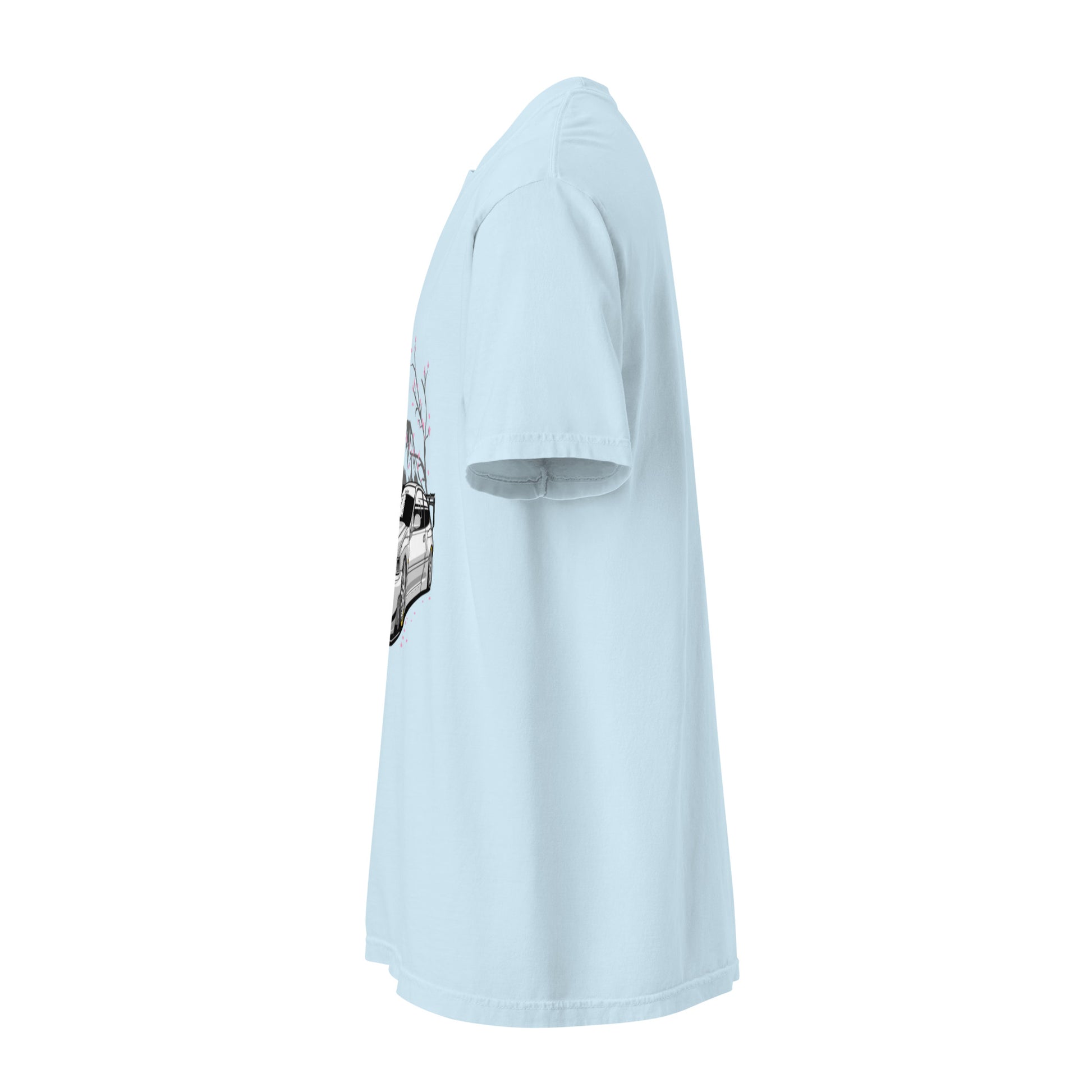 Unisex garment-dyed heavyweight t-shirt front view – Lavyas Aura