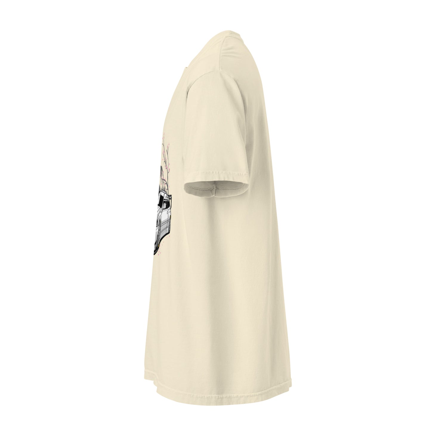 Unisex garment-dyed heavyweight t-shirt front view – Lavyas Aura