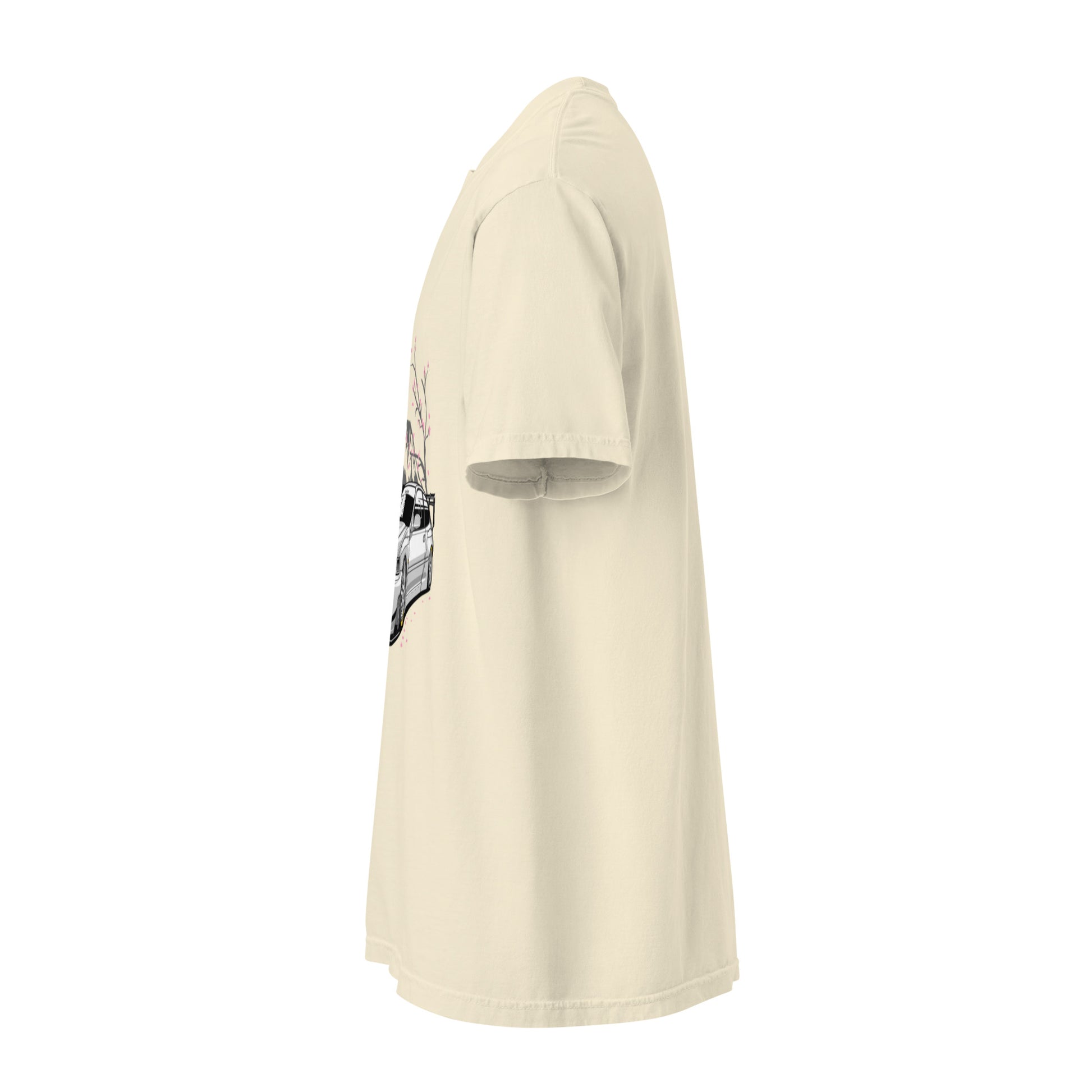 Unisex garment-dyed heavyweight t-shirt front view – Lavyas Aura