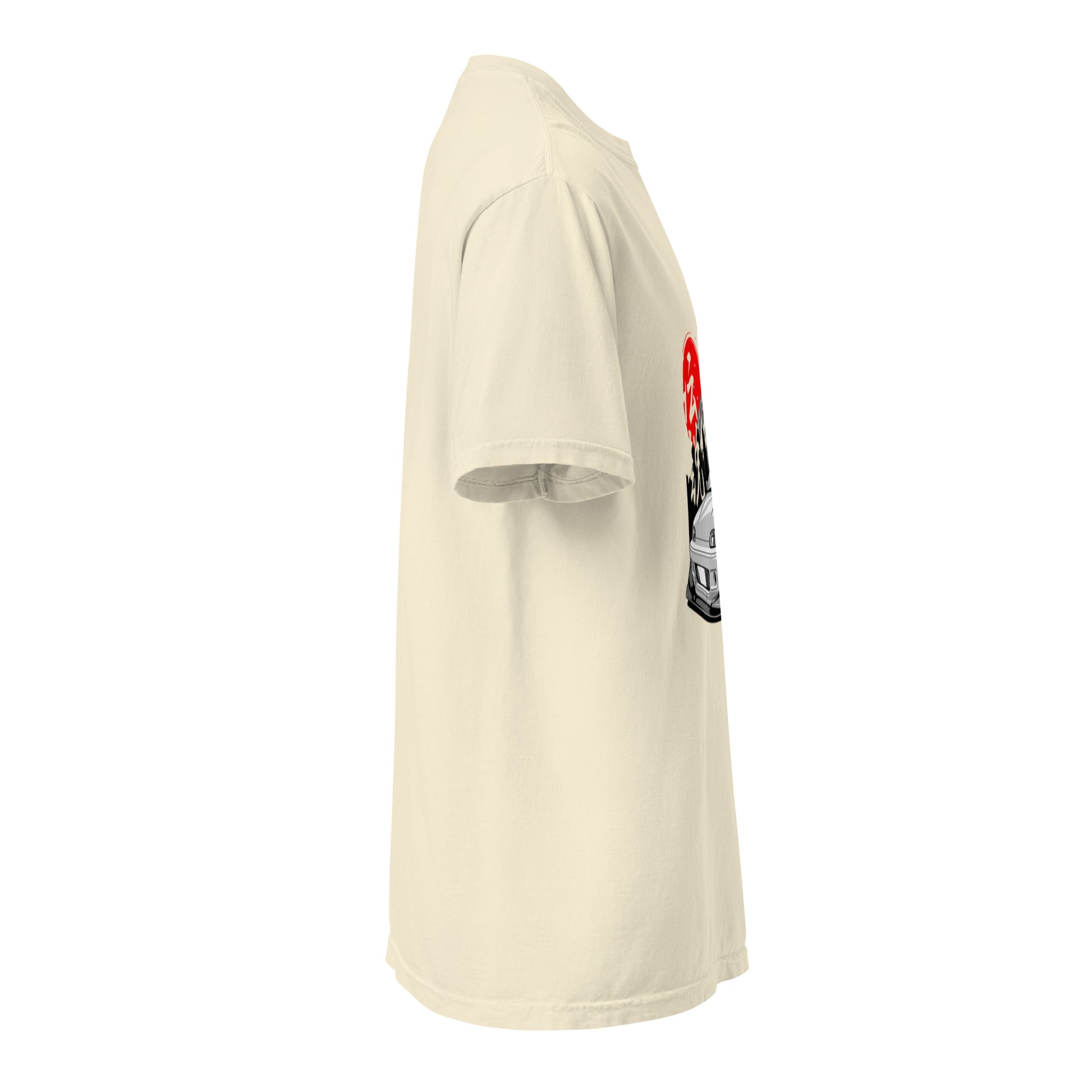 Unisex garment-dyed heavyweight t-shirt front view – Lavyas Aura