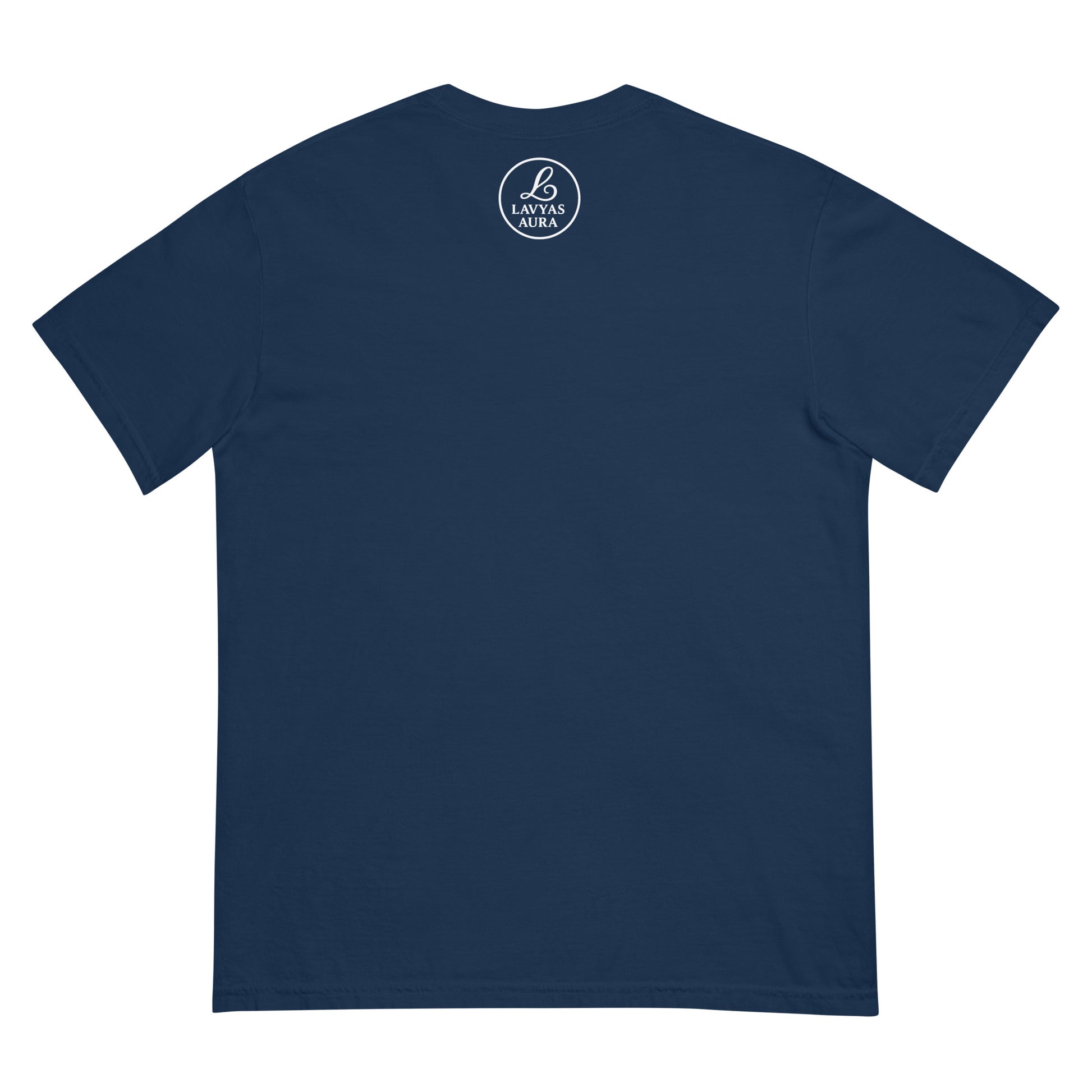 Unisex garment dyed heavyweight t-shirt USA fit Lavyas Aura