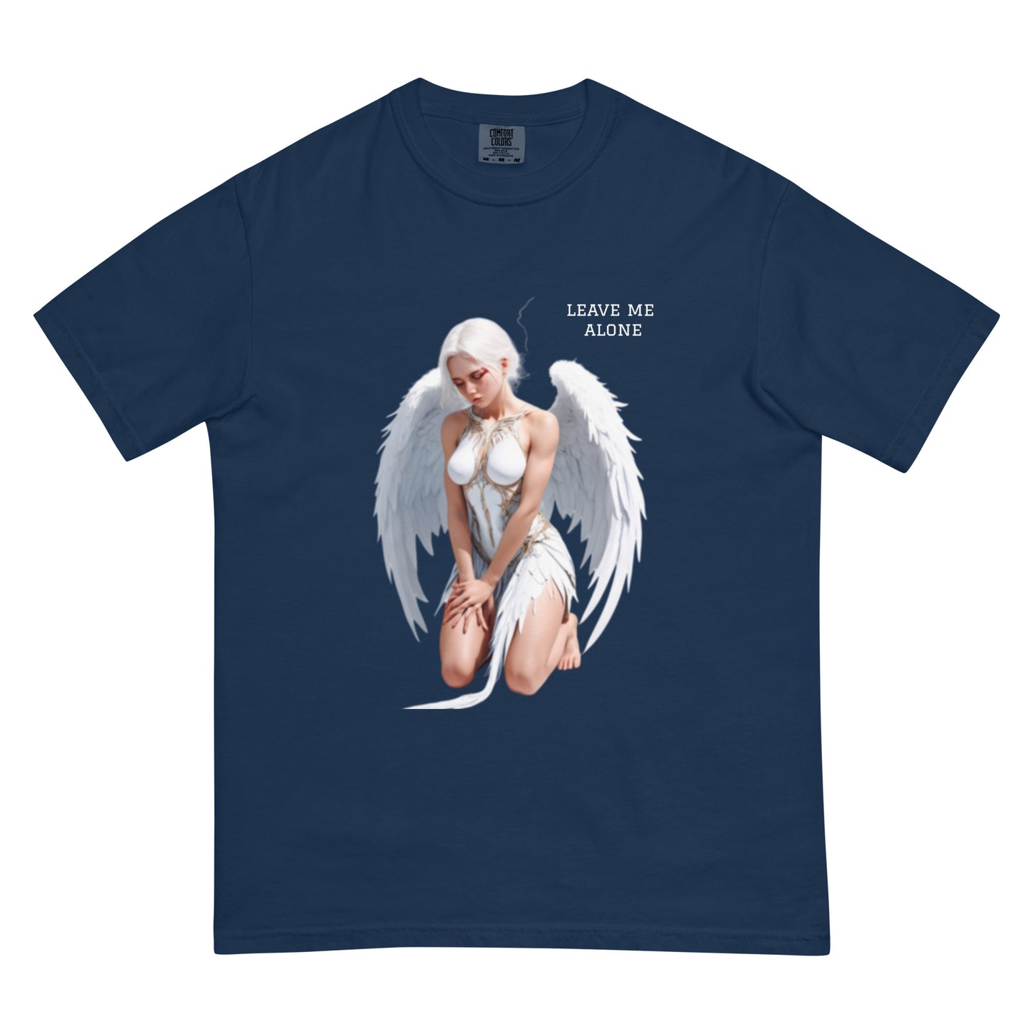 Garment-dyed heavyweight t-shirt USA fit unisex by Lavyas Aura