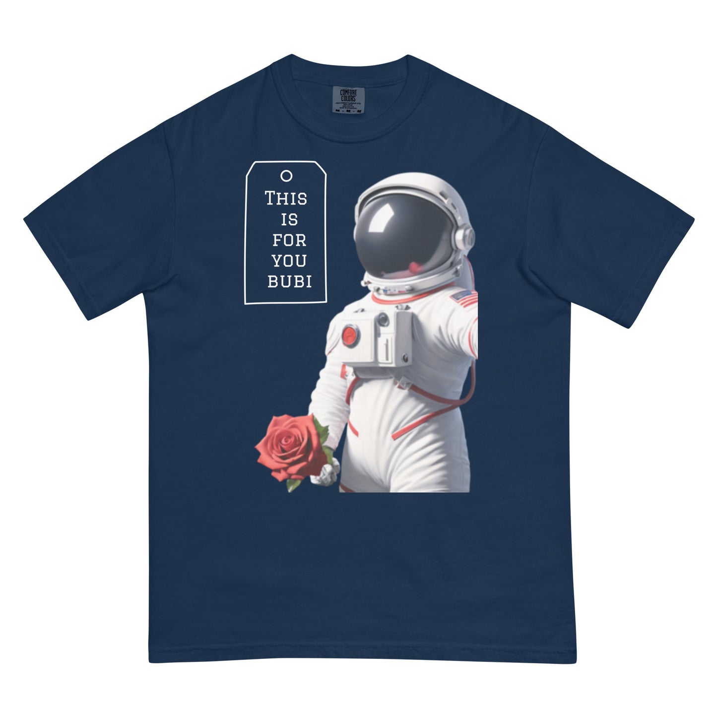 Unisex garment dyed heavyweight t-shirt USA fit Lavyas Aura