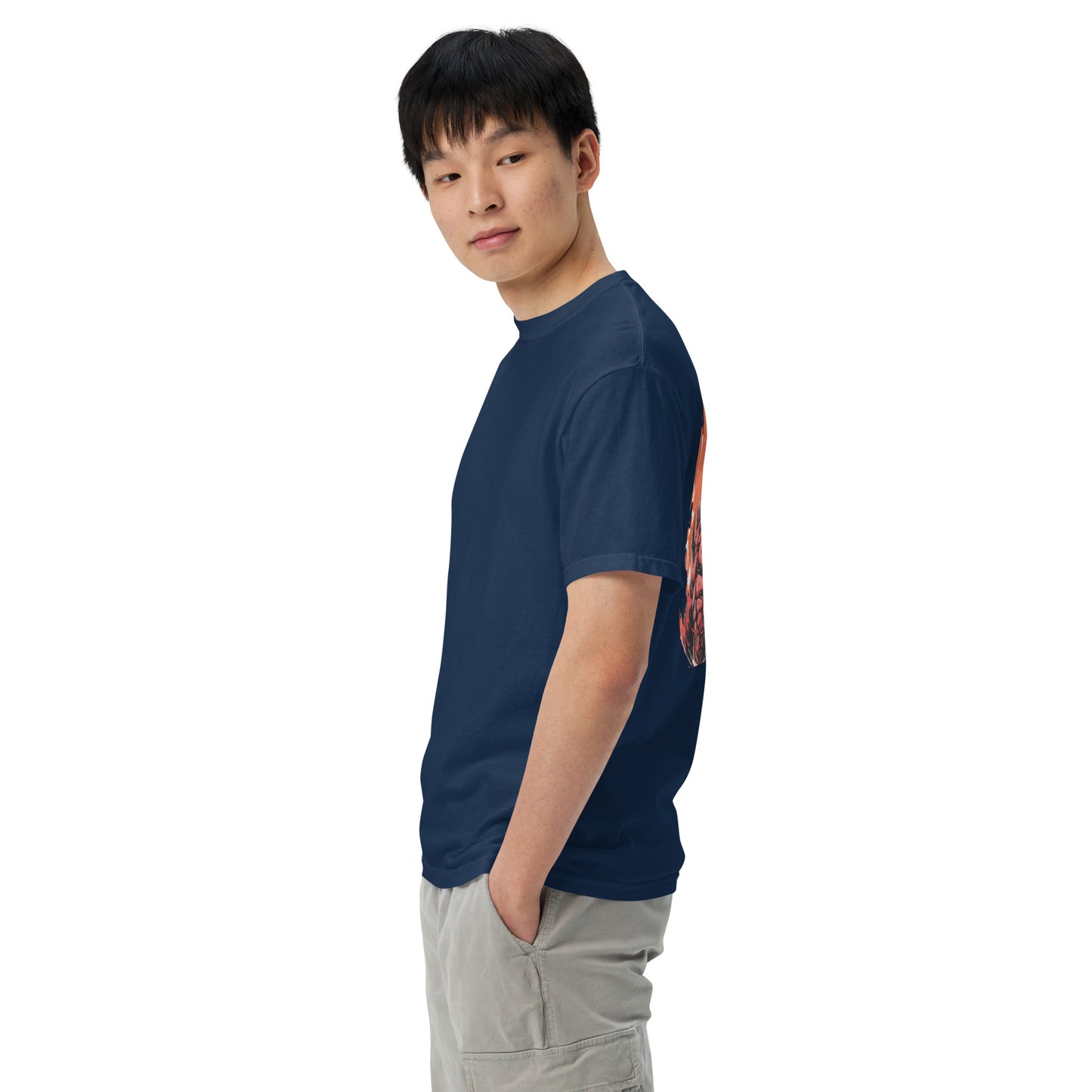 Unisex heavyweight cotton t-shirt USA style