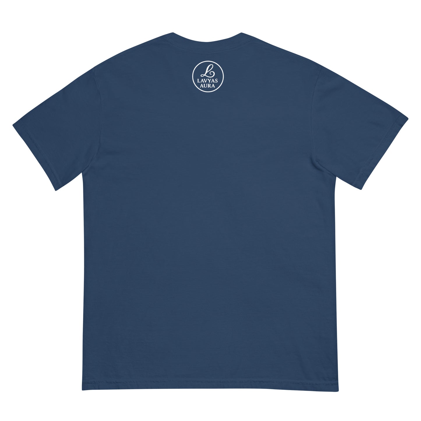 Unisex garment dyed heavyweight t-shirt USA fit Lavyas Aura