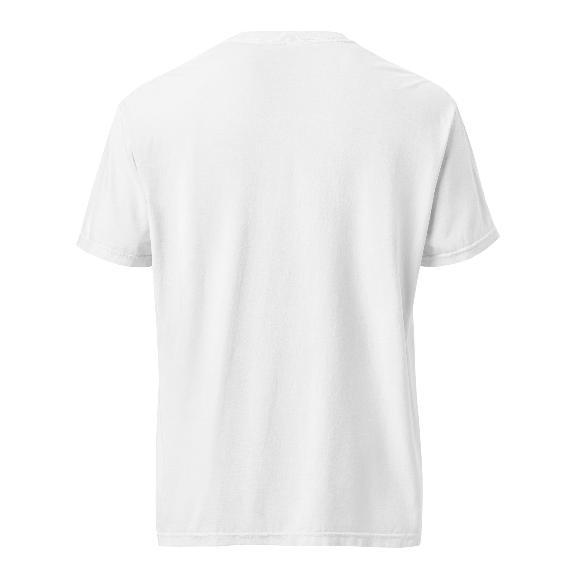 Unisex garment-dyed heavyweight t-shirt front view – Lavyas Aura