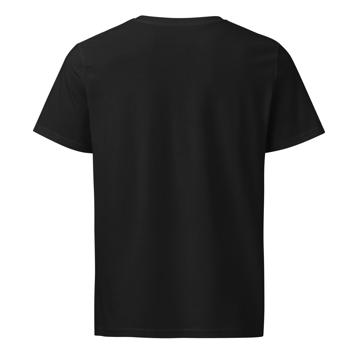 Unisex organic cotton tee in mid –light sustainable fashion