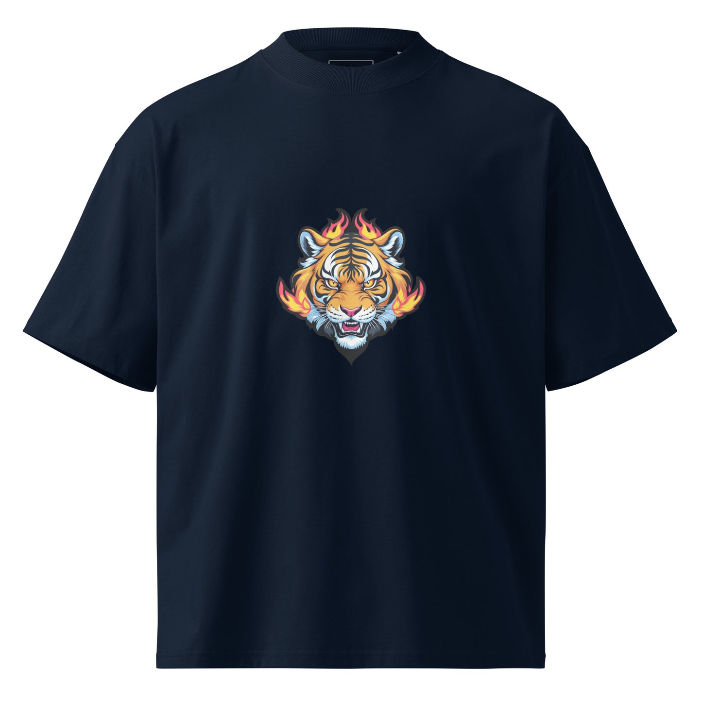 Eco-Friendly High Neck Tee for Men and Women