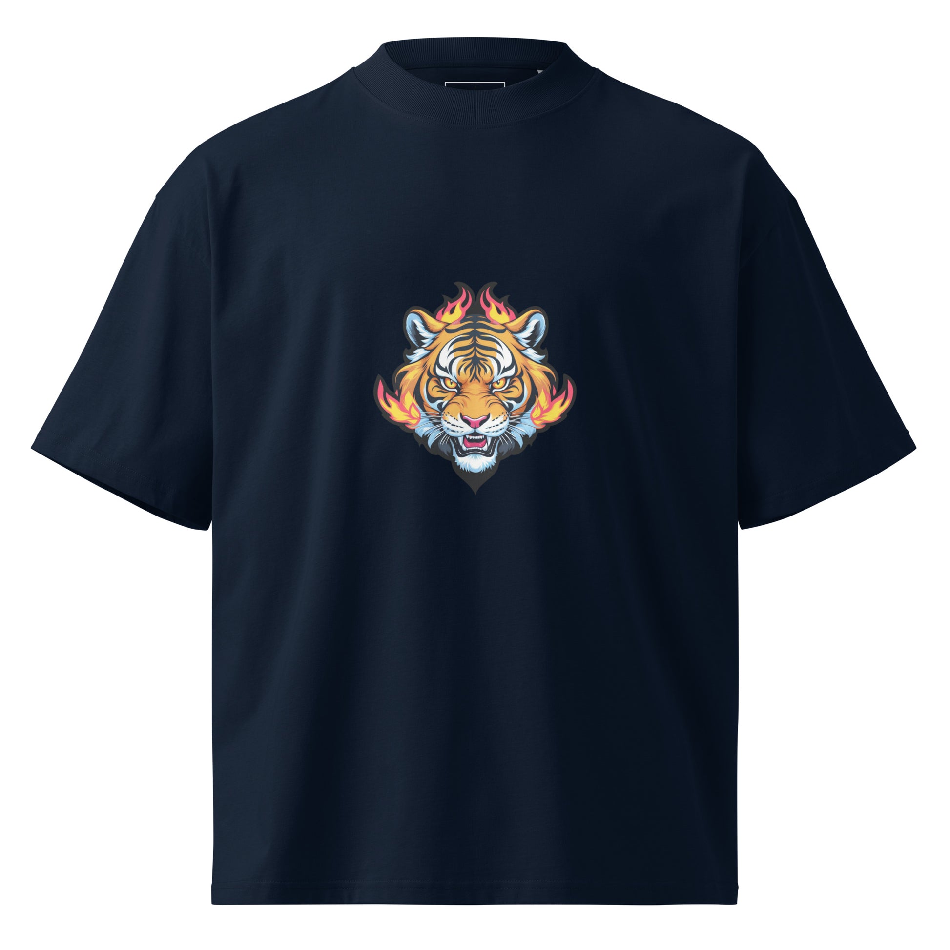 Eco-Friendly High Neck Tee for Men and Women