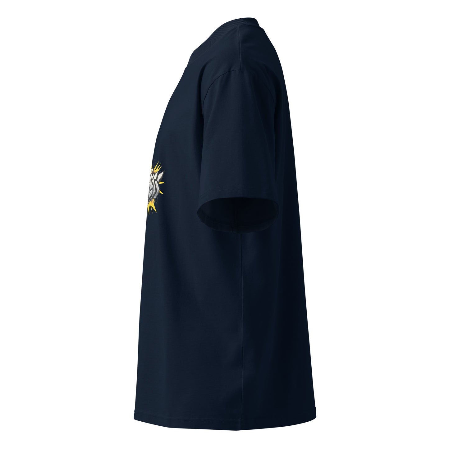 "Lavyas Aura Oversized T-Shirt Side View"