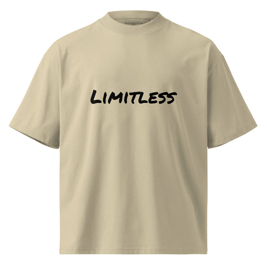 Lavyas Aura organic oversized t-shirt front view