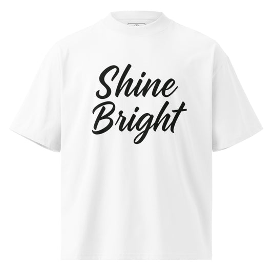 Relaxed organic cotton t-shirt front and side view