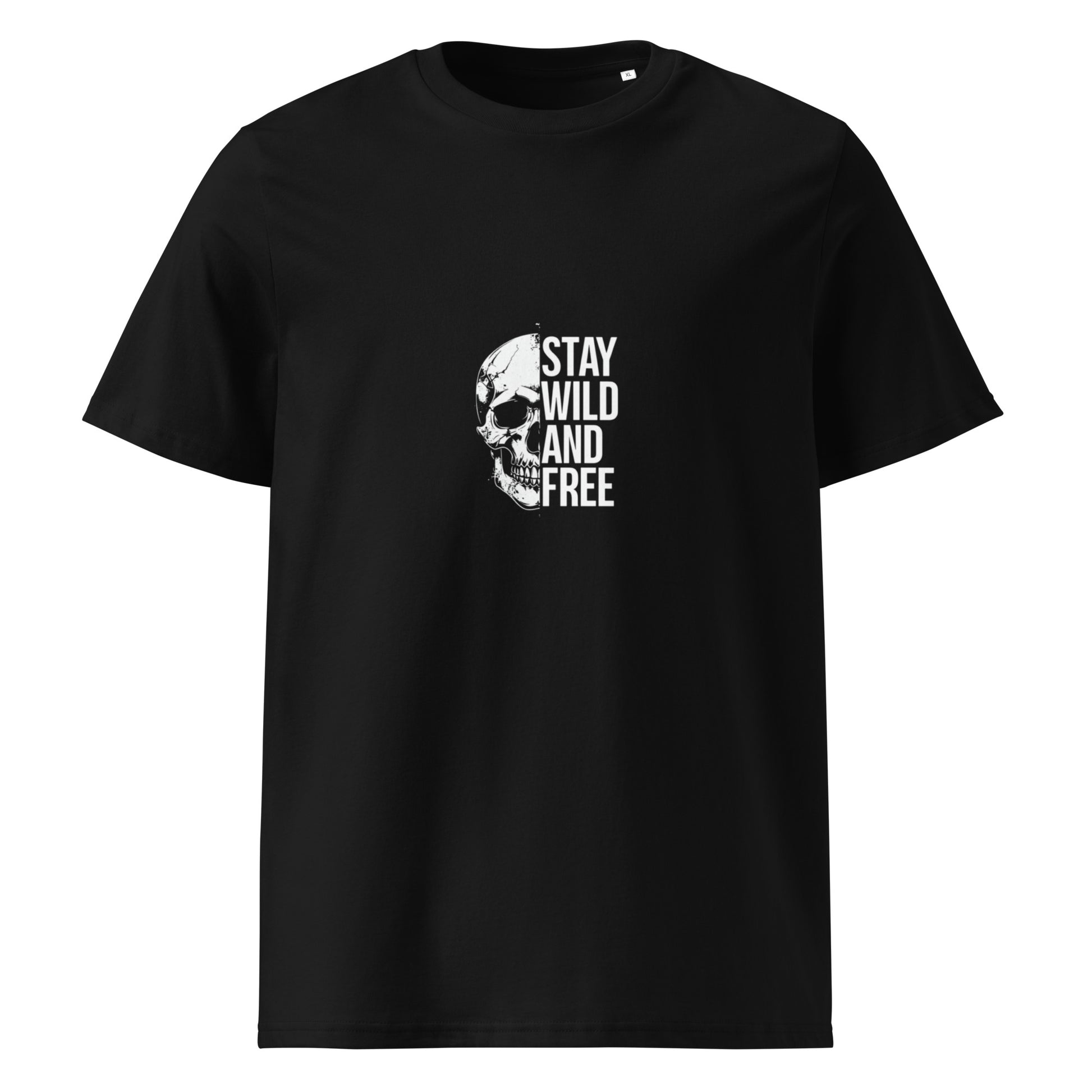 Unisex Organic Ribbed Neck T-Shirt by Lavyas Aura – Front View