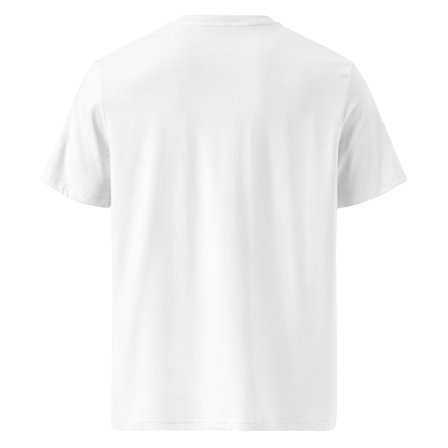 Sustainable ribbed neck t-shirt in organic cotton Lavyas Aura