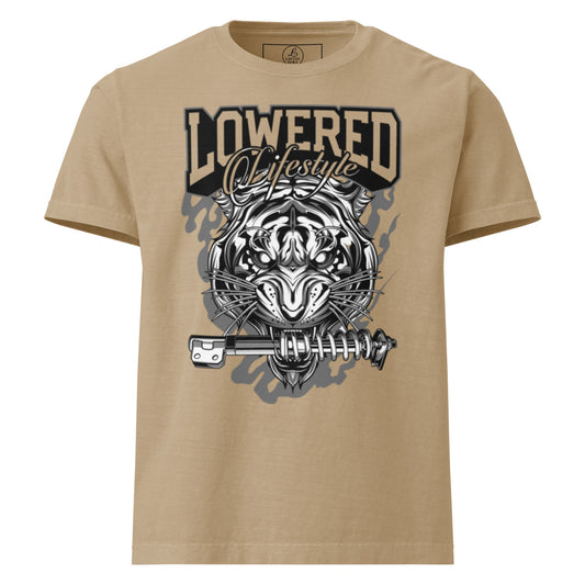 Unisex oversized t-shirt front view - Lavyas Aura