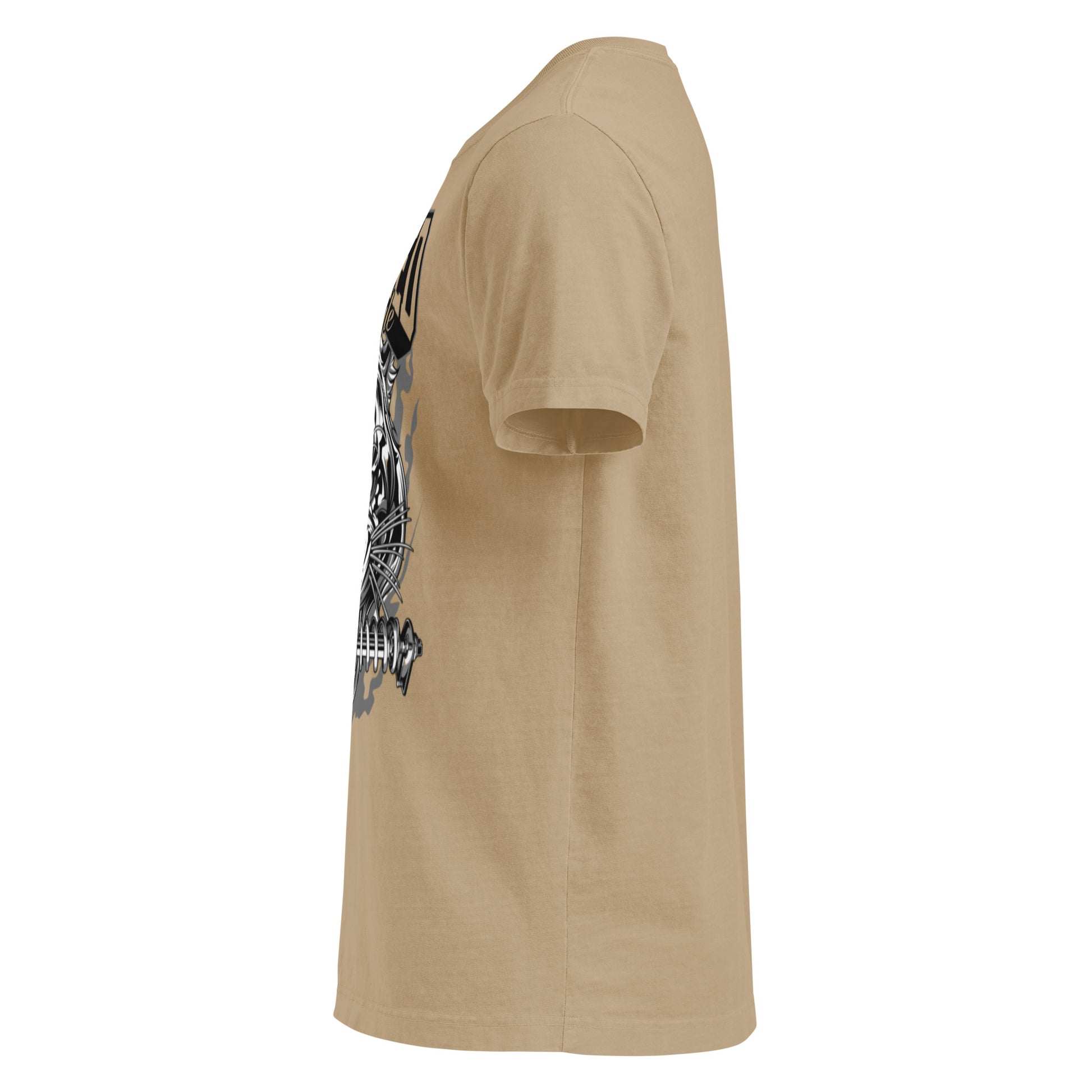 Unisex oversized t-shirt front view - Lavyas Aura