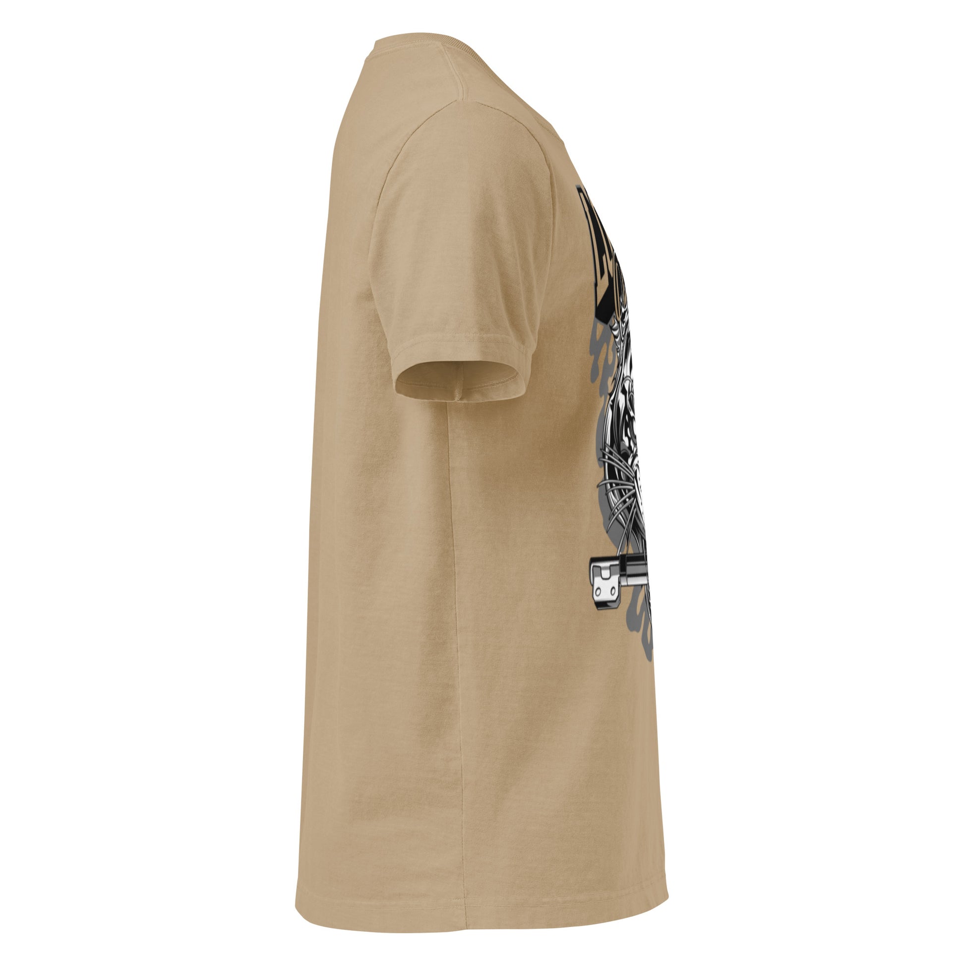 Unisex oversized t-shirt front view - Lavyas Aura