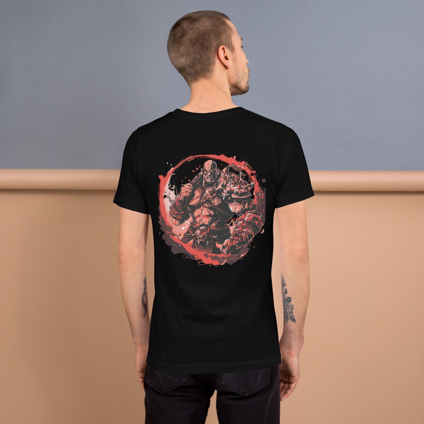 Unisex cotton t-shirt USA fit by Lavyas Aura