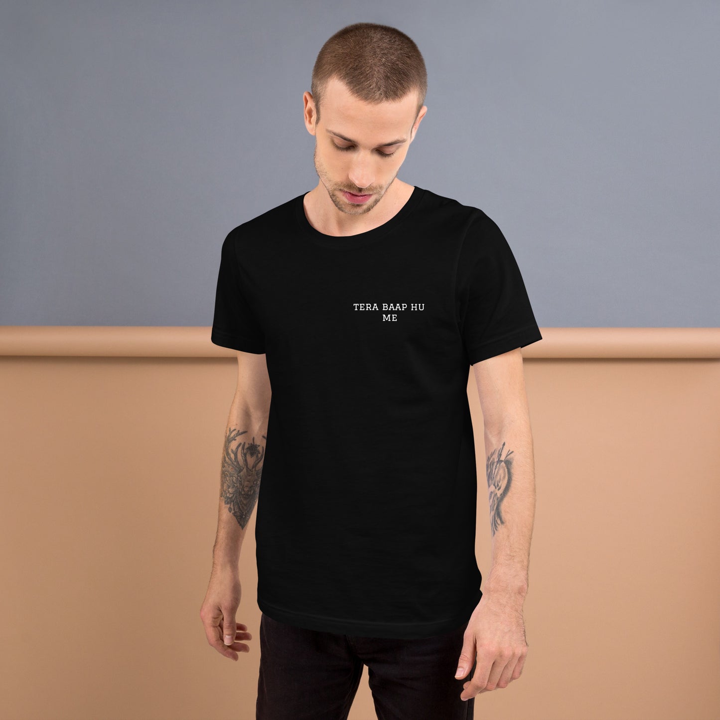 Premium cotton unisex tee USA market