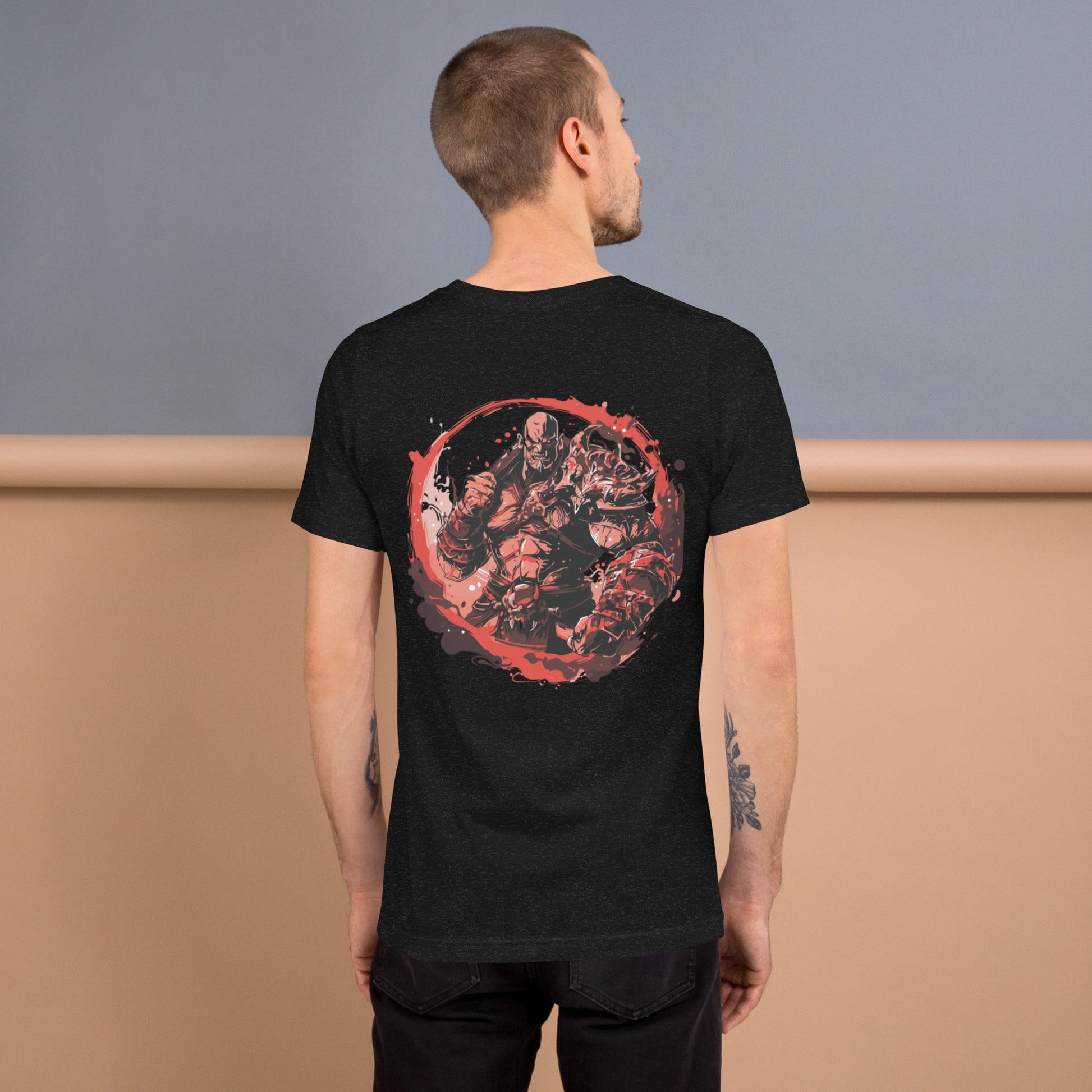 Premium cotton unisex tee USA market