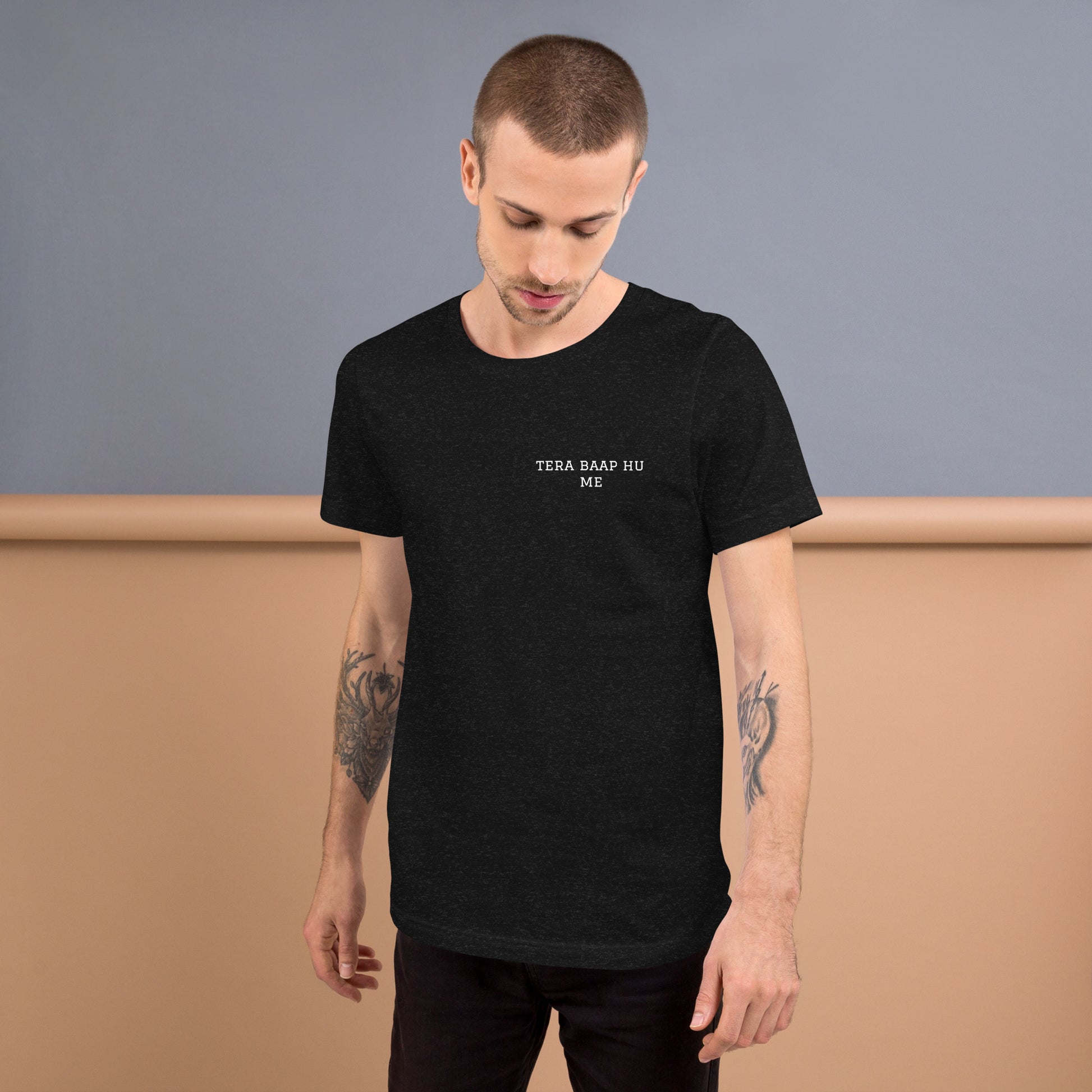 Unisex cotton t-shirt USA fit by Lavyas Aura