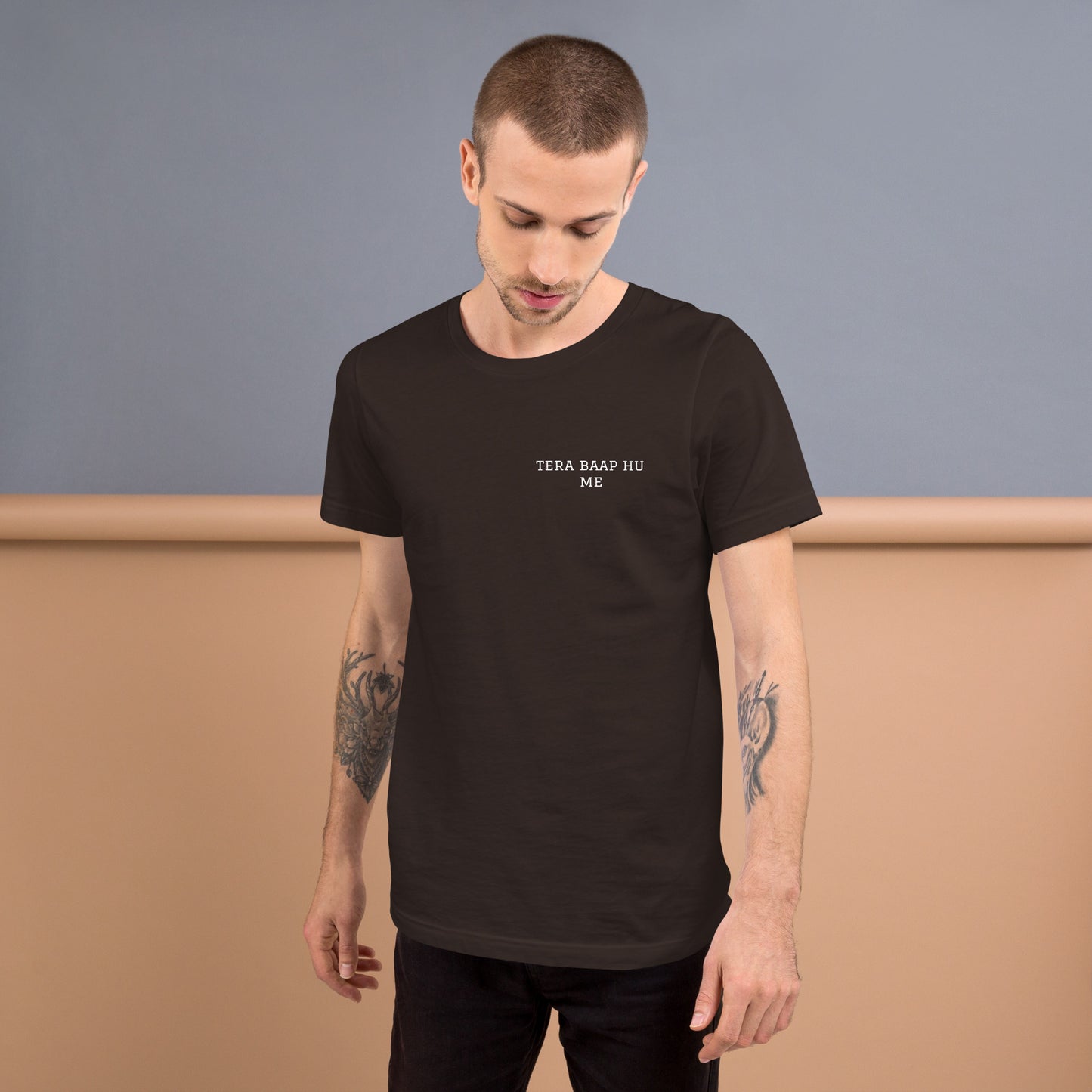 Unisex cotton t-shirt USA fit by Lavyas Aura