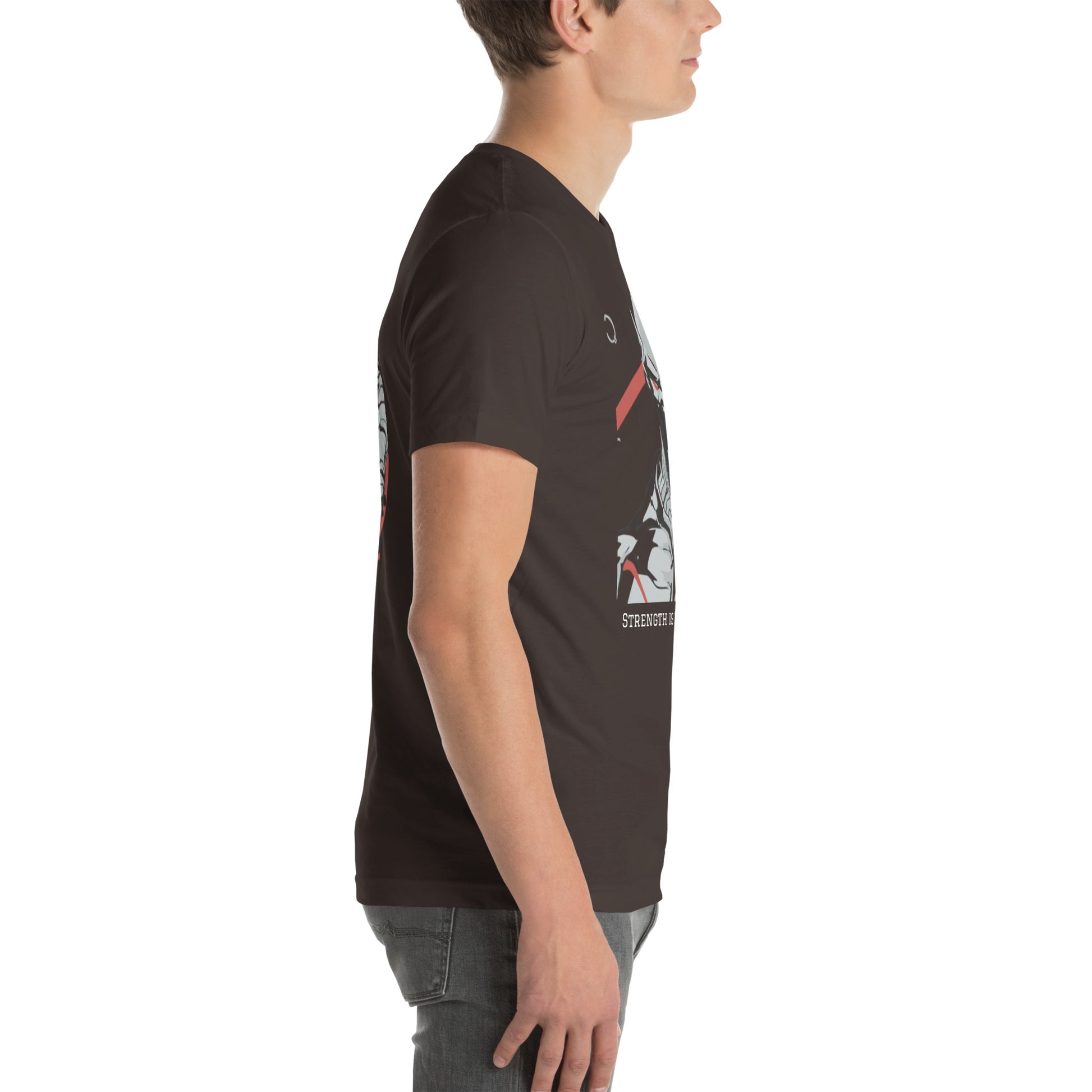 Unisex essential cotton t-shirt USA fit by Lavyas Aura
