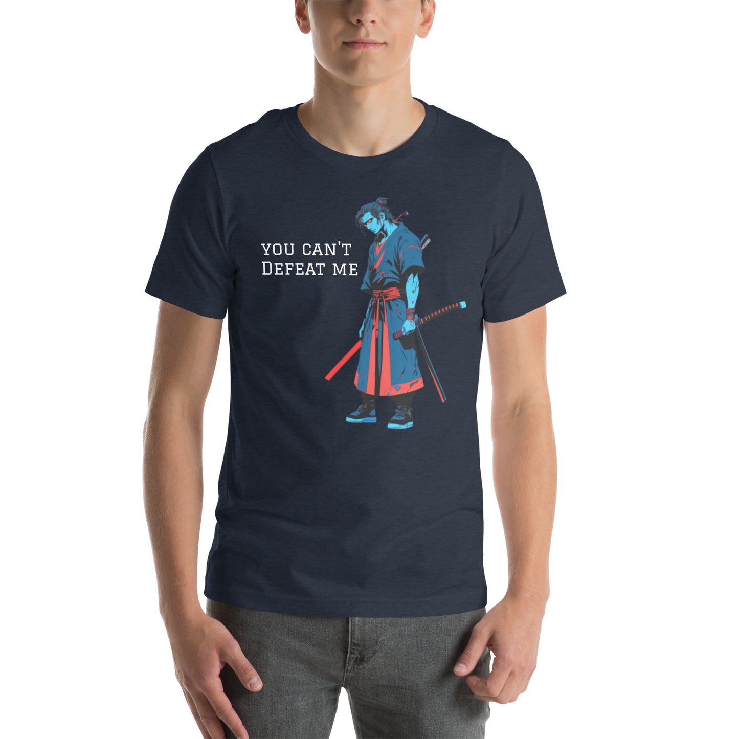 Classic unisex cotton t-shirt front view – Lavyas Aura
