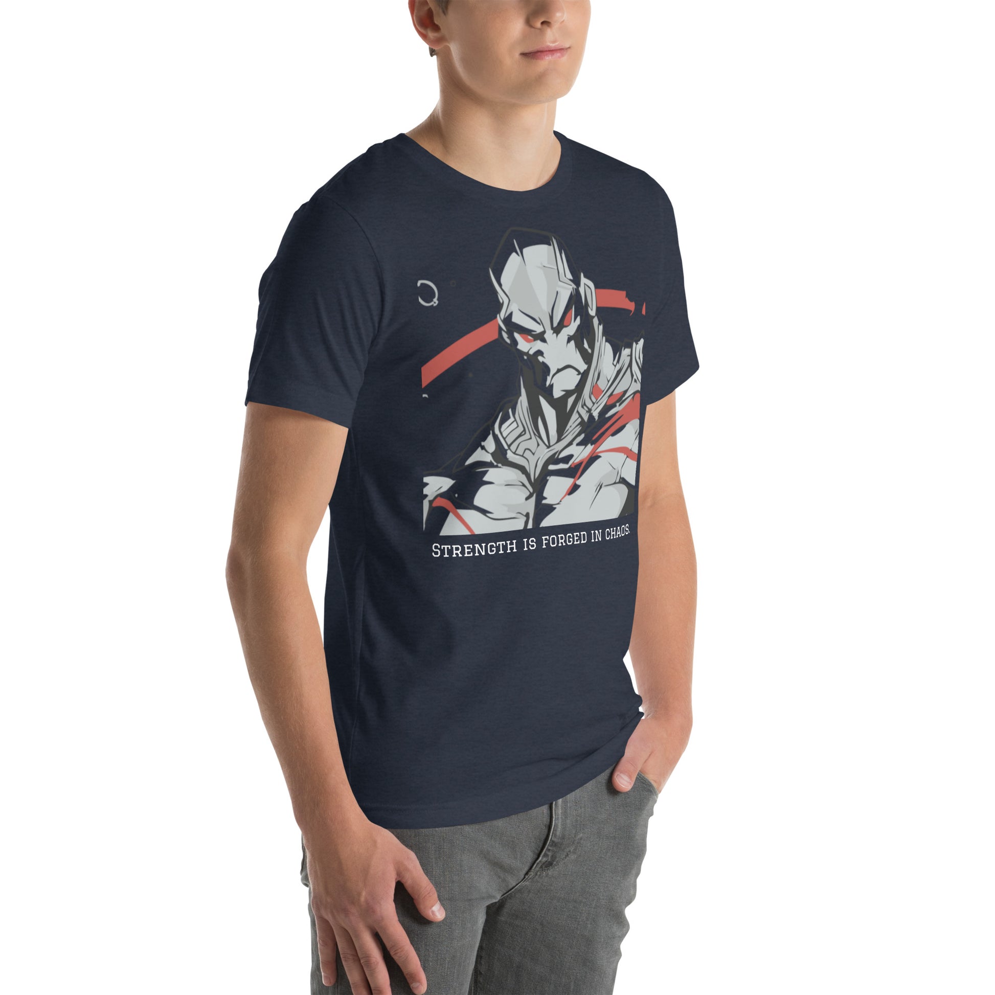 Unisex essential cotton t-shirt USA fit by Lavyas Aura