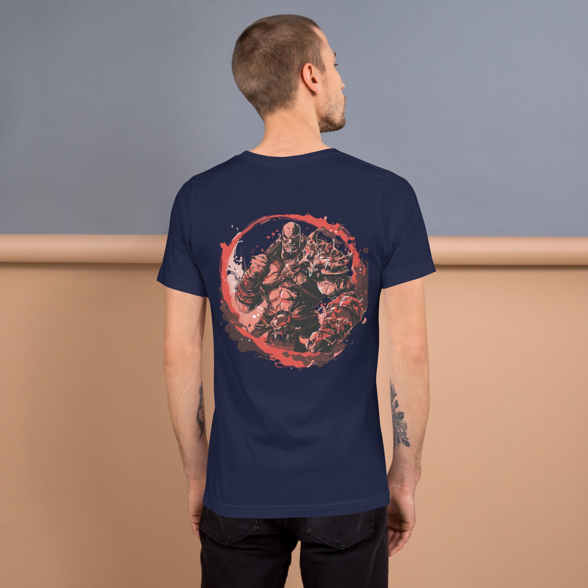 Premium cotton unisex tee USA market