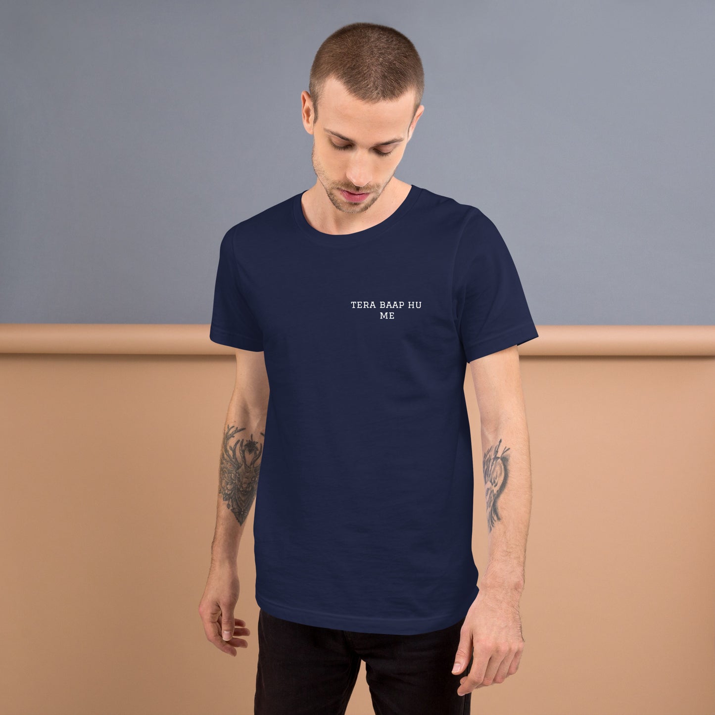 Unisex cotton t-shirt USA fit by Lavyas Aura