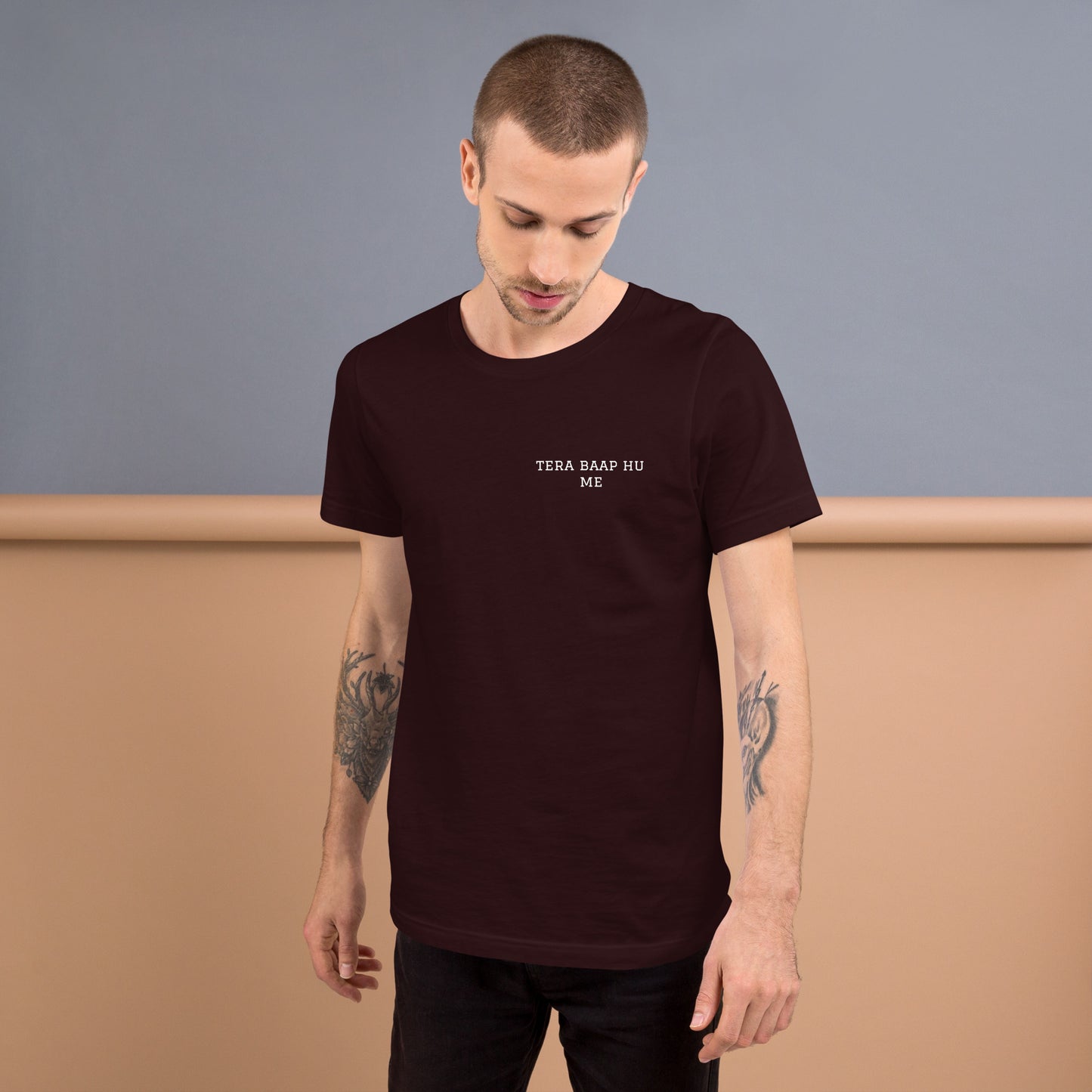 Unisex cotton t-shirt USA fit by Lavyas Aura