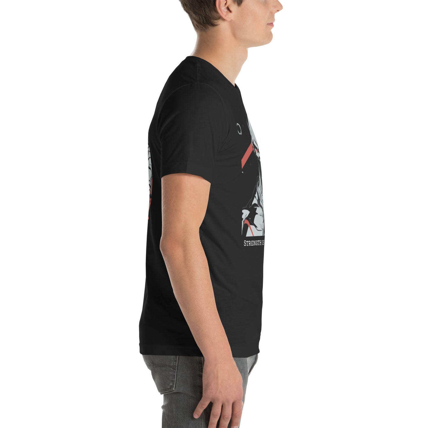 Unisex essential cotton t-shirt USA fit by Lavyas Aura