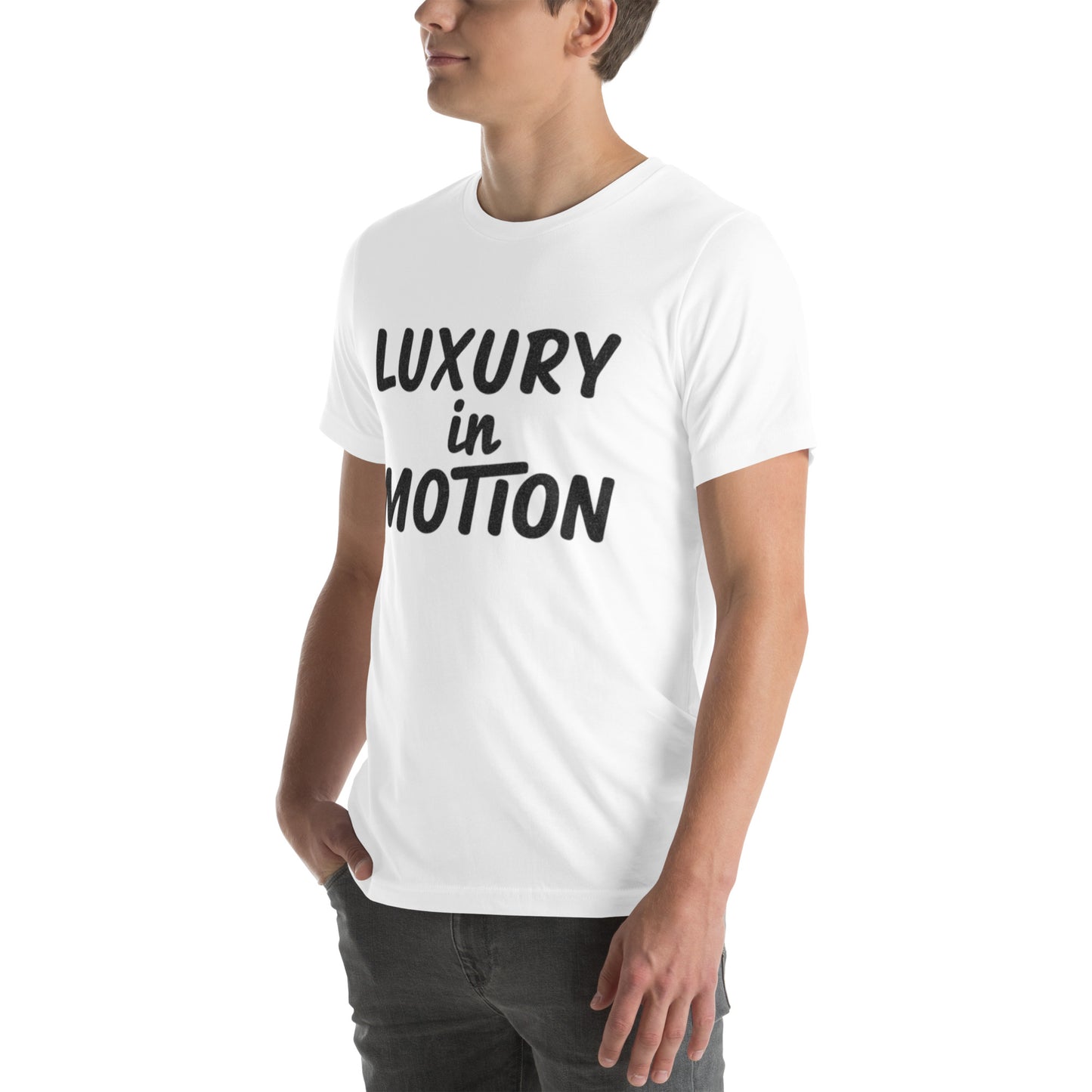 Soft cotton t-shirt front view unisex USA