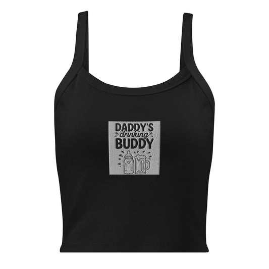 Women’s micro rib tank top – front USA fit