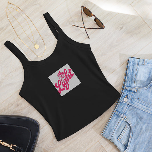 Women's micro ribbed tank top Lavyas Aura