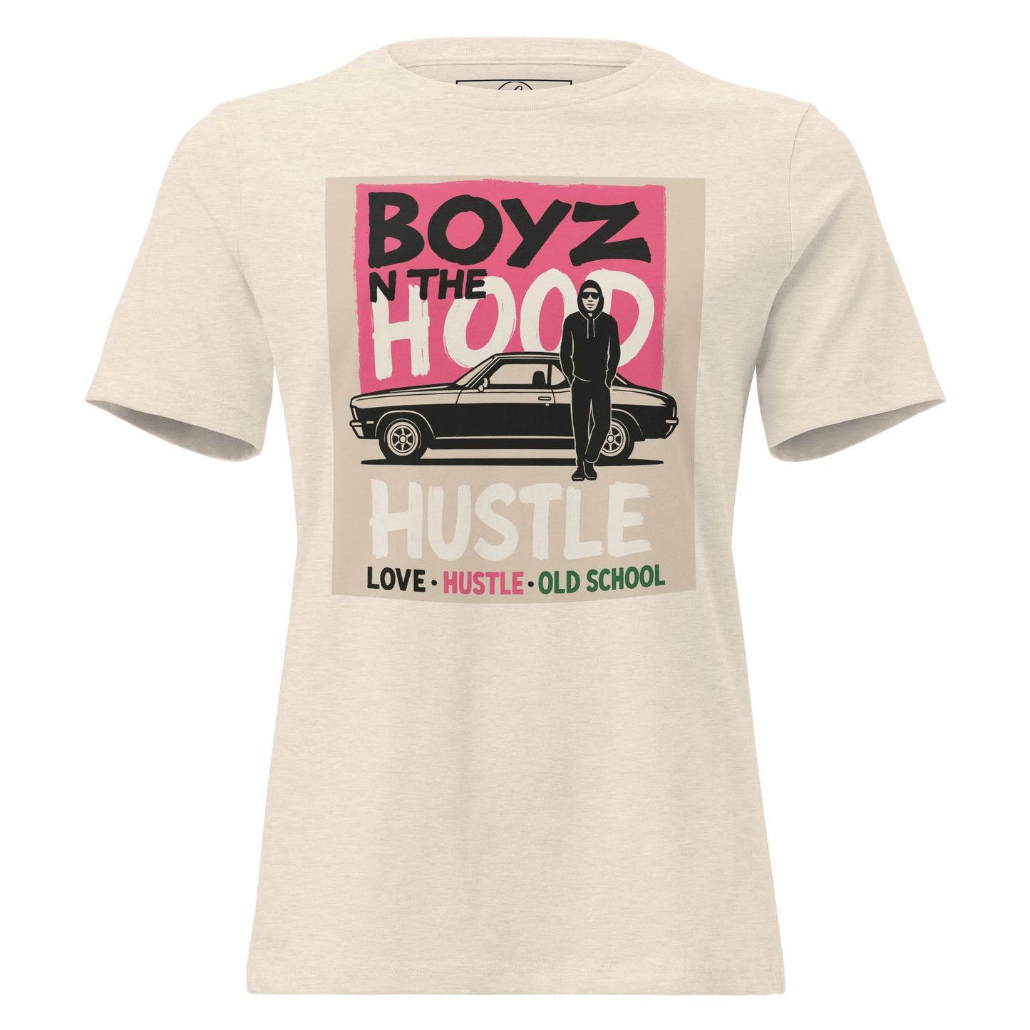 Relaxed fit women's cotton t-shirt – Lavyas Aura USA fashion

