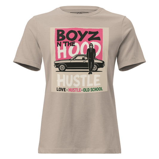 Relaxed fit women's cotton t-shirt – Lavyas Aura USA fashion